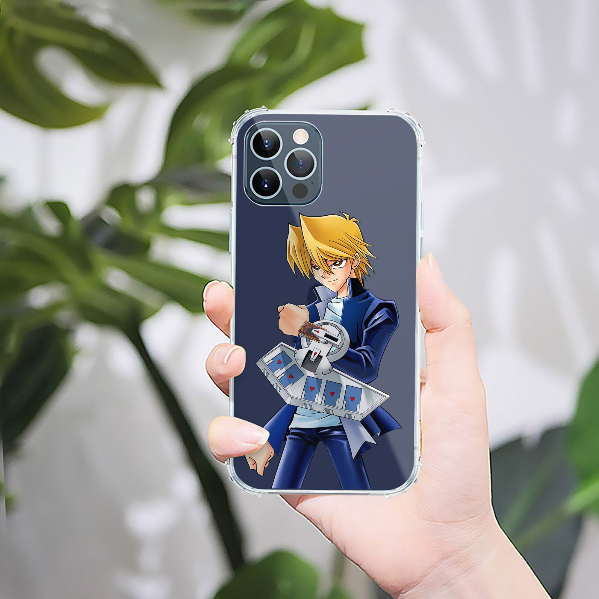 （画像用） 遊☆戯☆王 Yu-Gi-Oh! 【iPhone 12シリーズ対応】透明スマホケース（クリアソフトケース）